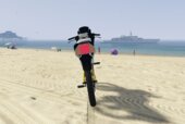 Malaysia Rempit Madi RXZ Body On Bicycle